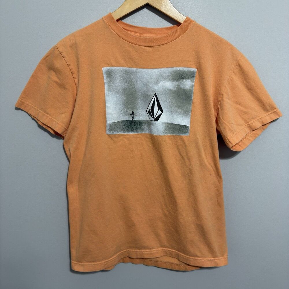 Vintage Volcom Logo Rare Y2K Skateboard Shirt Size Medium